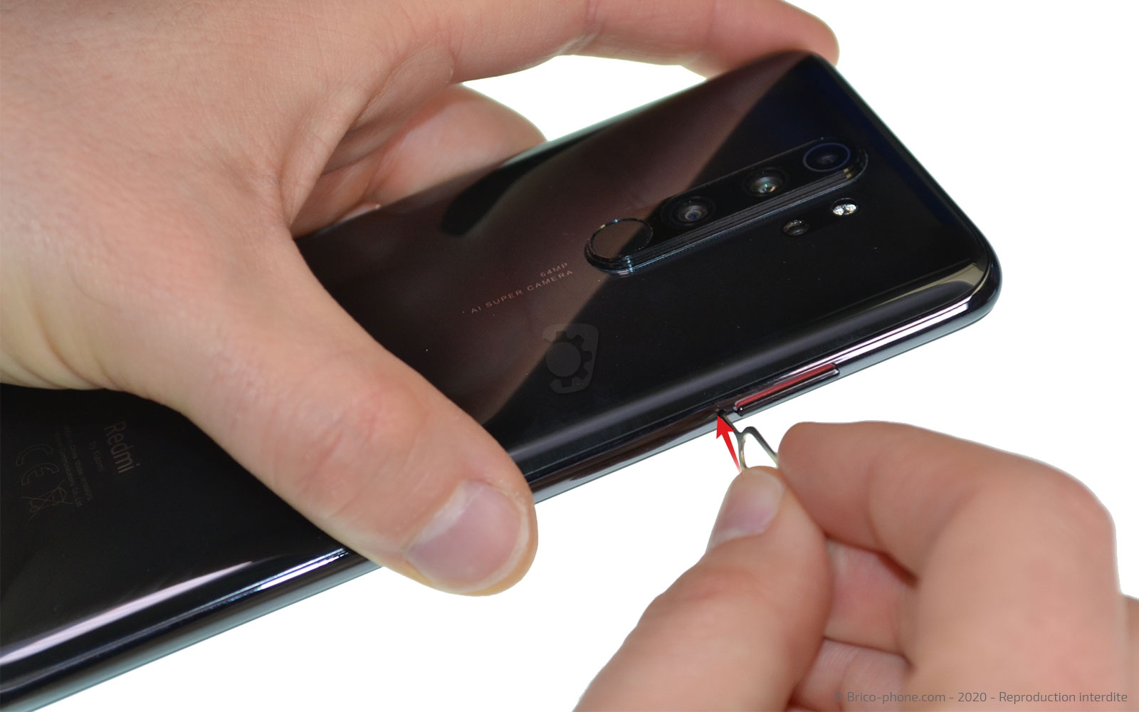 Changement du bloc écran  sur Redmi Note 8 Pro photo 2