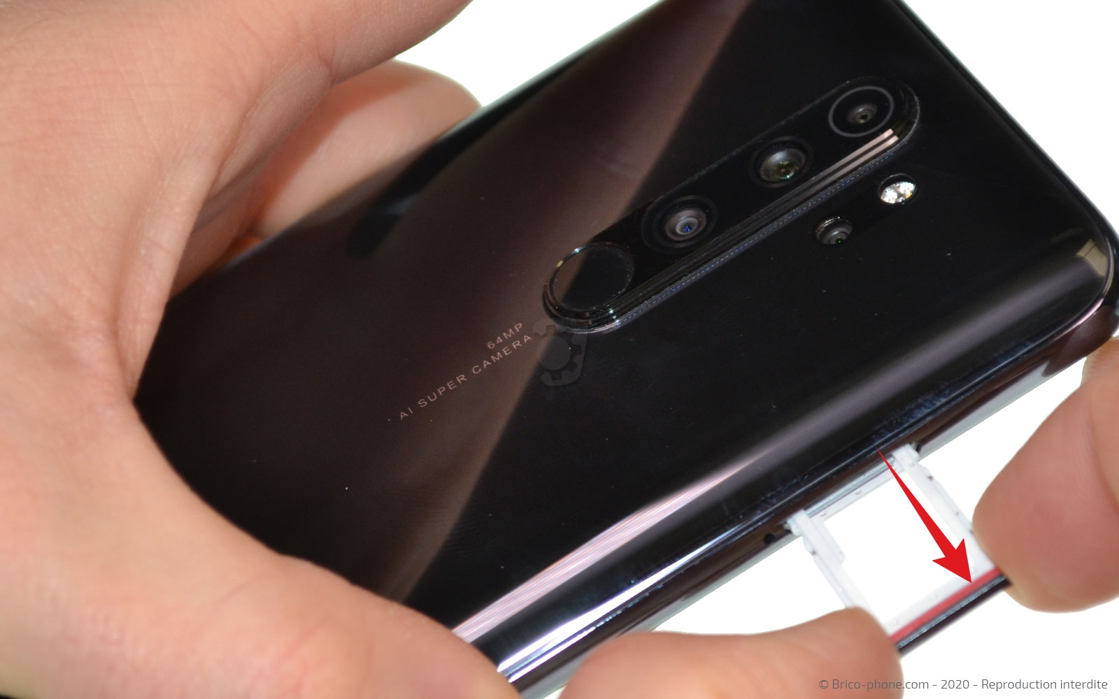 Changement du bloc écran  sur Redmi Note 8 Pro photo 3