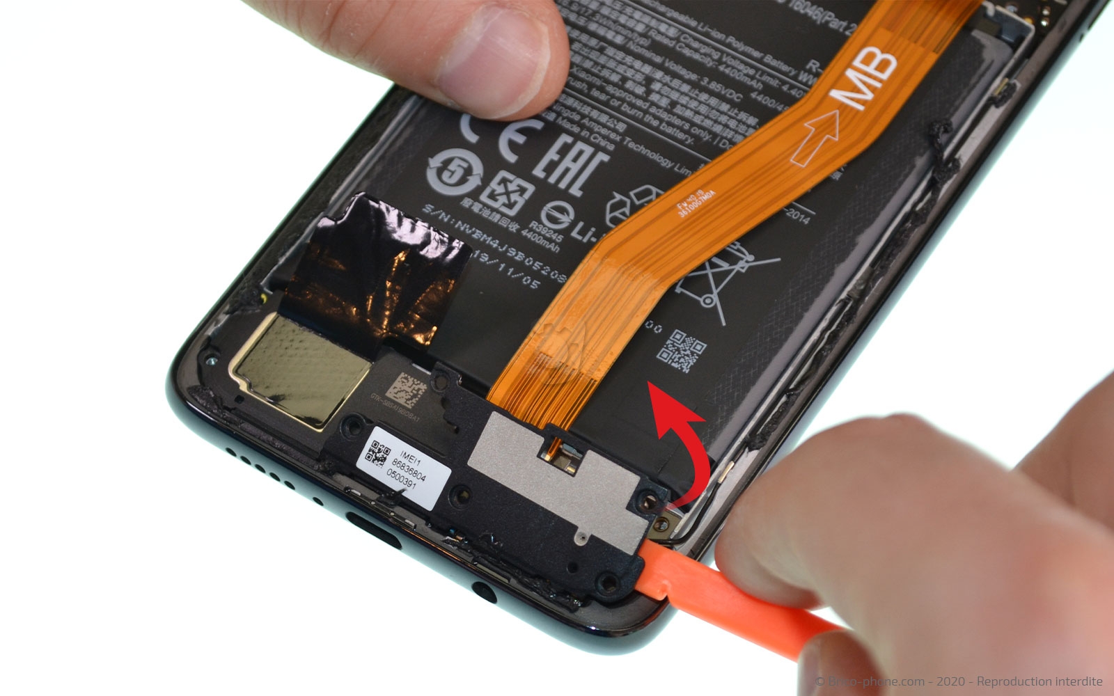 Changement du bloc écran  sur Redmi Note 8 Pro photo 3