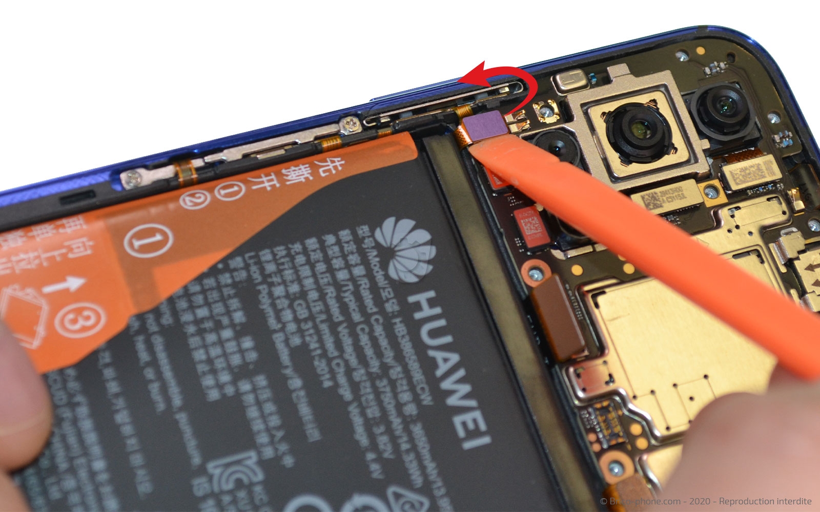 Démontage complet sur Honor 20 photo 3