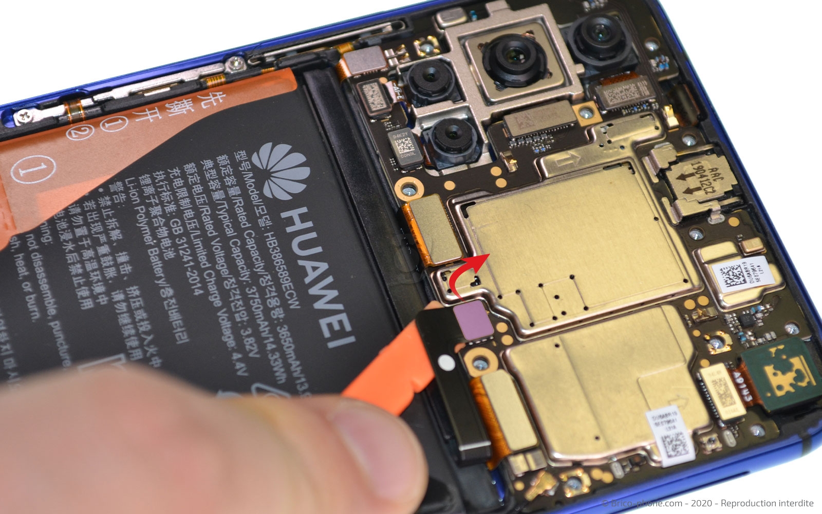 Démontage complet sur Honor 20 photo 1