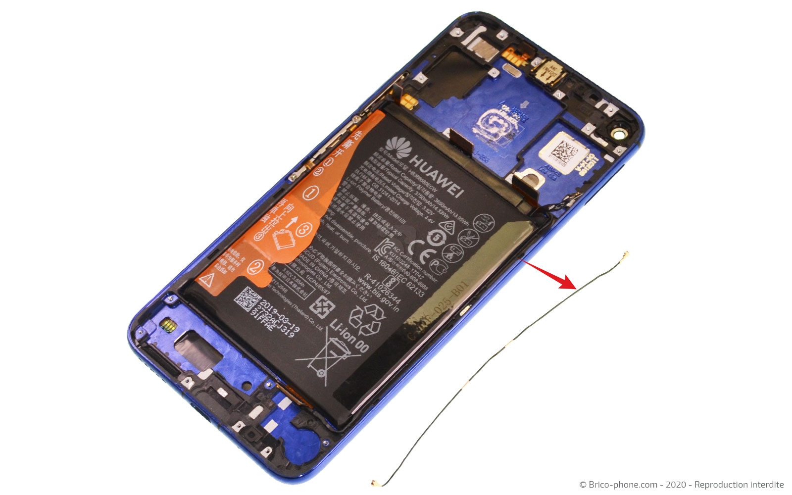 Démontage complet sur Honor 20 photo 4