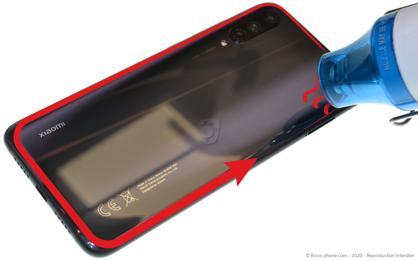 Changement de la batterie sur Mi 9 Lite photo 2