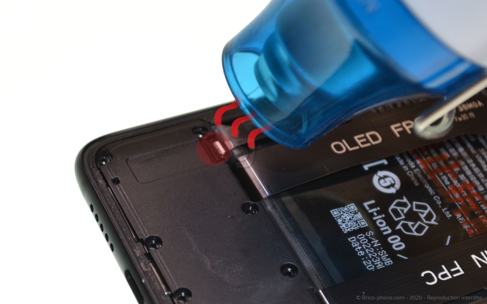 Changement de la batterie sur Mi 9 Lite photo 2