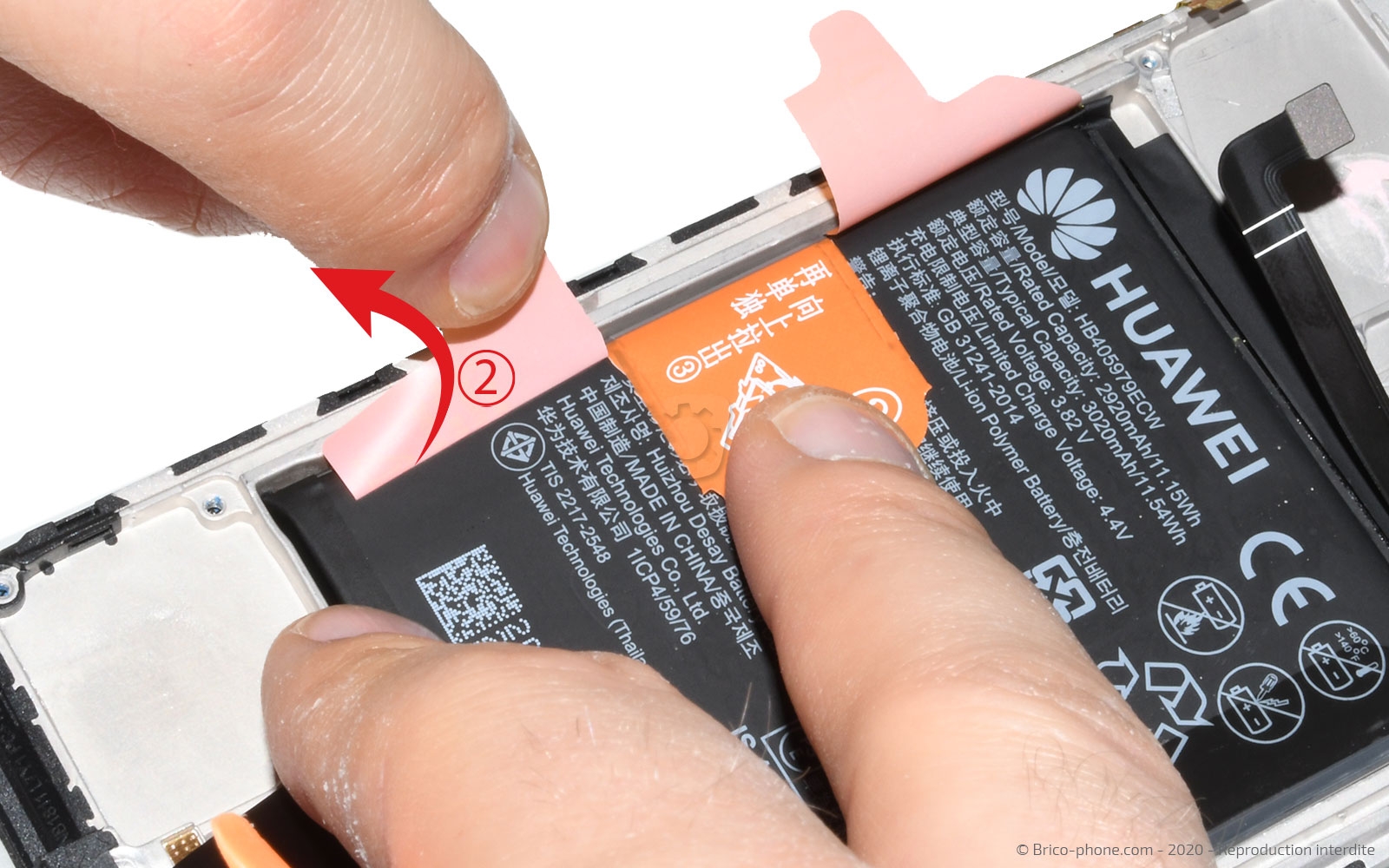 Démontage complet sur Y6 2019 photo 2