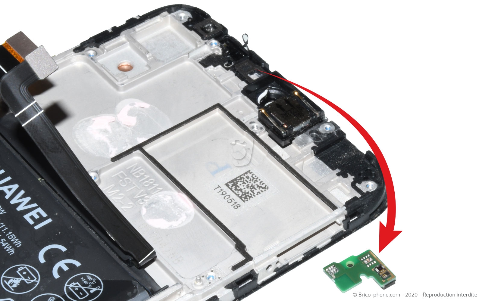 Démontage complet sur Y6 2019 photo 3