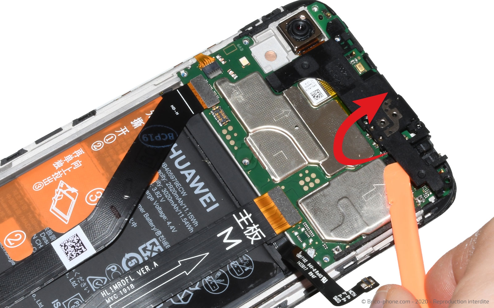 Démontage complet sur Y6 2019 photo 2