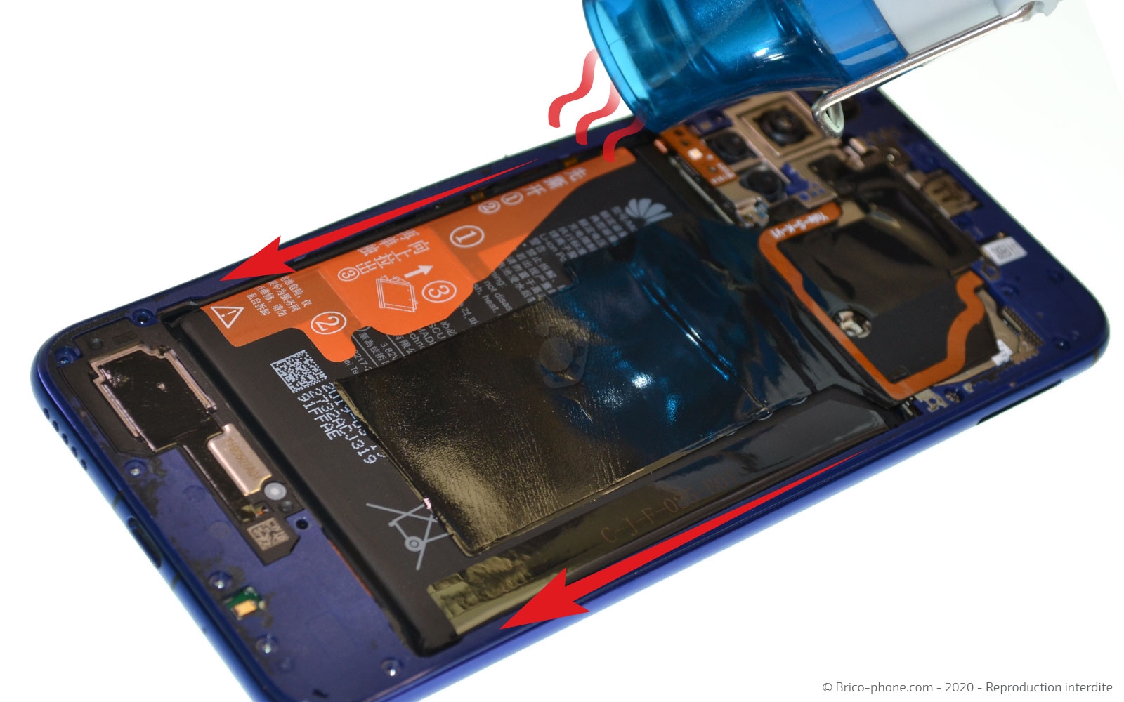 Changement du connecteur de charge sur Honor 20 photo 1