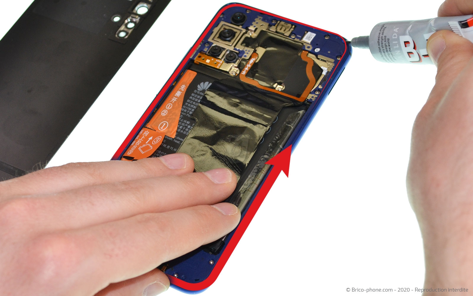 Changement du connecteur de charge sur Honor 20 photo 2
