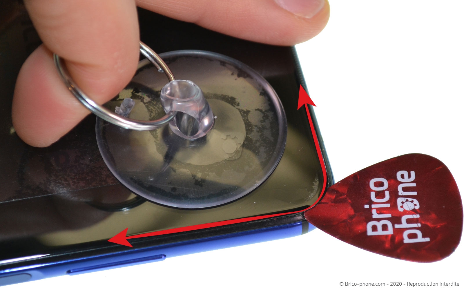 Changement d'écran (vitre + LCD) sur Honor 20 photo 4