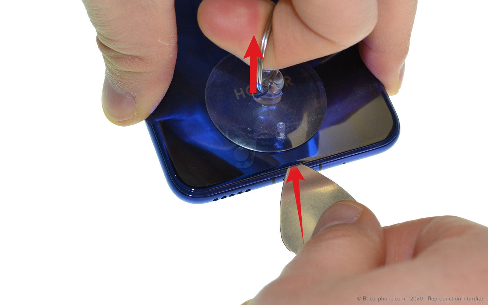 Changement d'écran (vitre + LCD) sur Honor 20 photo 1