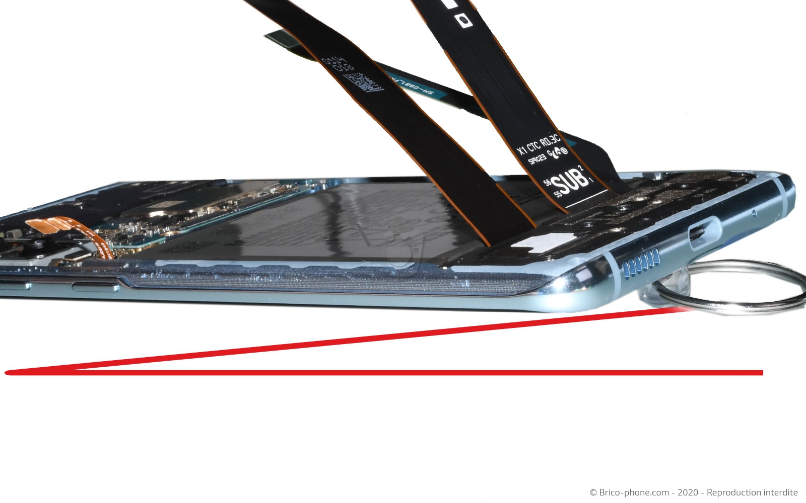 Changement de batterie  sur Galaxy S20 photo 4