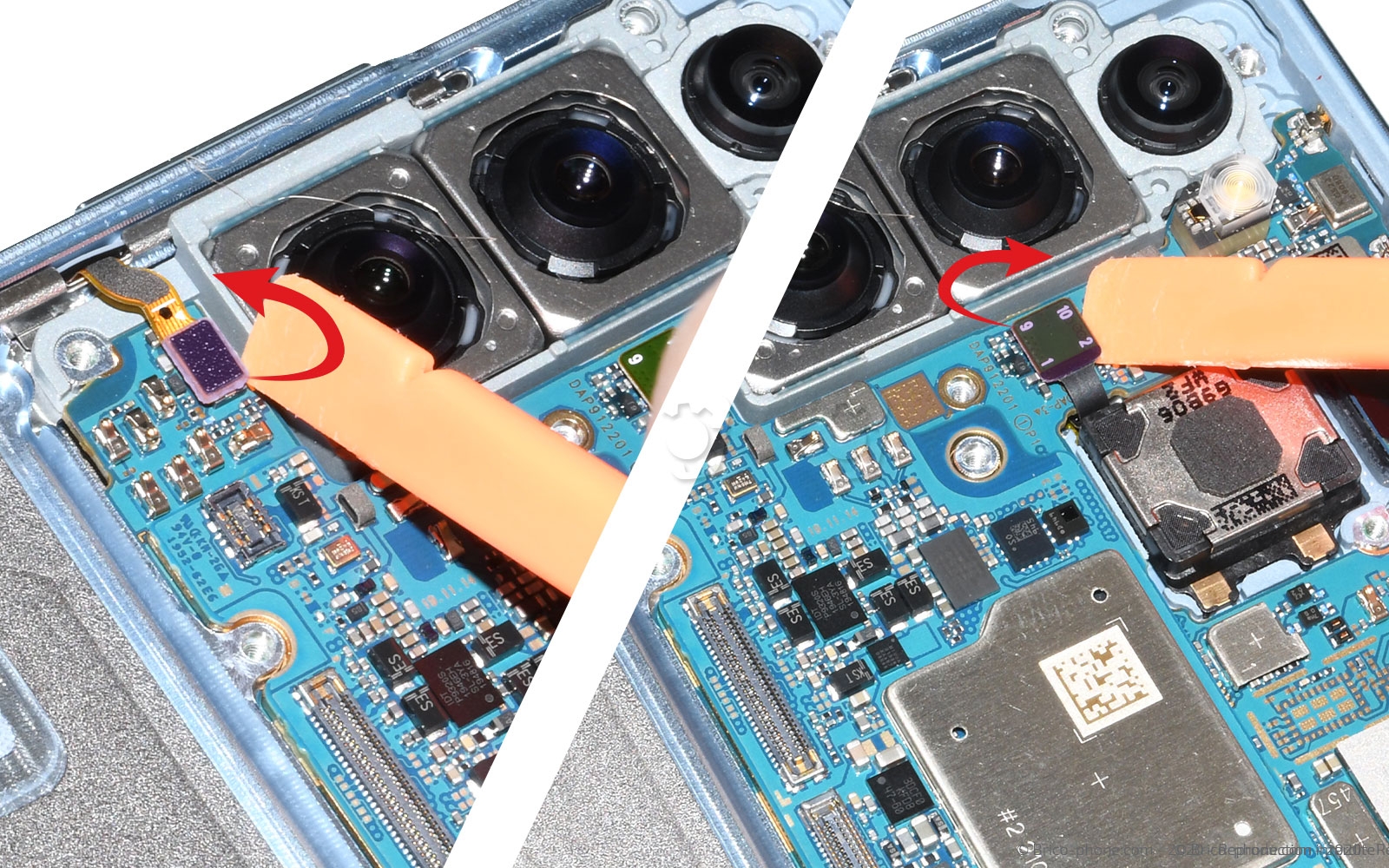 Changement du bloc écran  sur Galaxy S20 photo 2