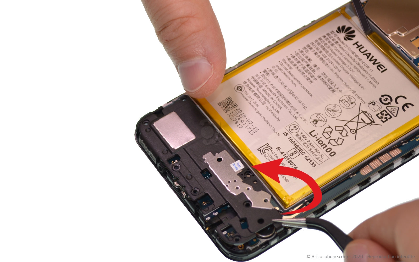 Démontage complet sur Y7 2018 photo 3