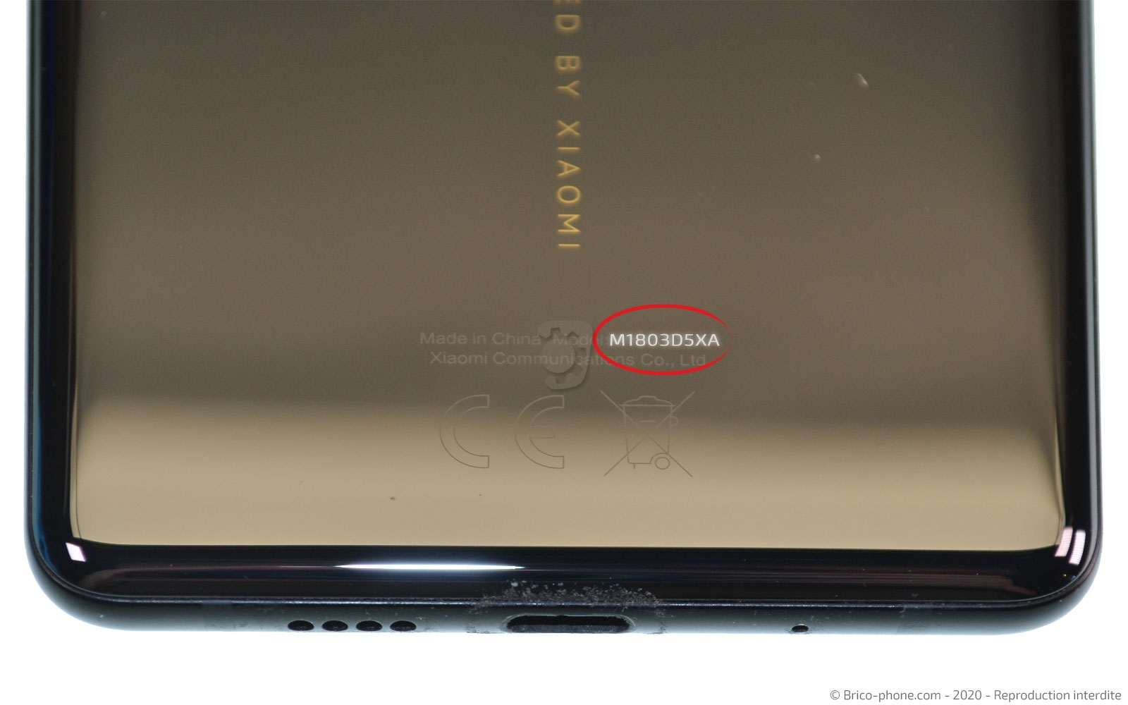 Changement du connecteur de charge sur Mi Mix 2S photo 2