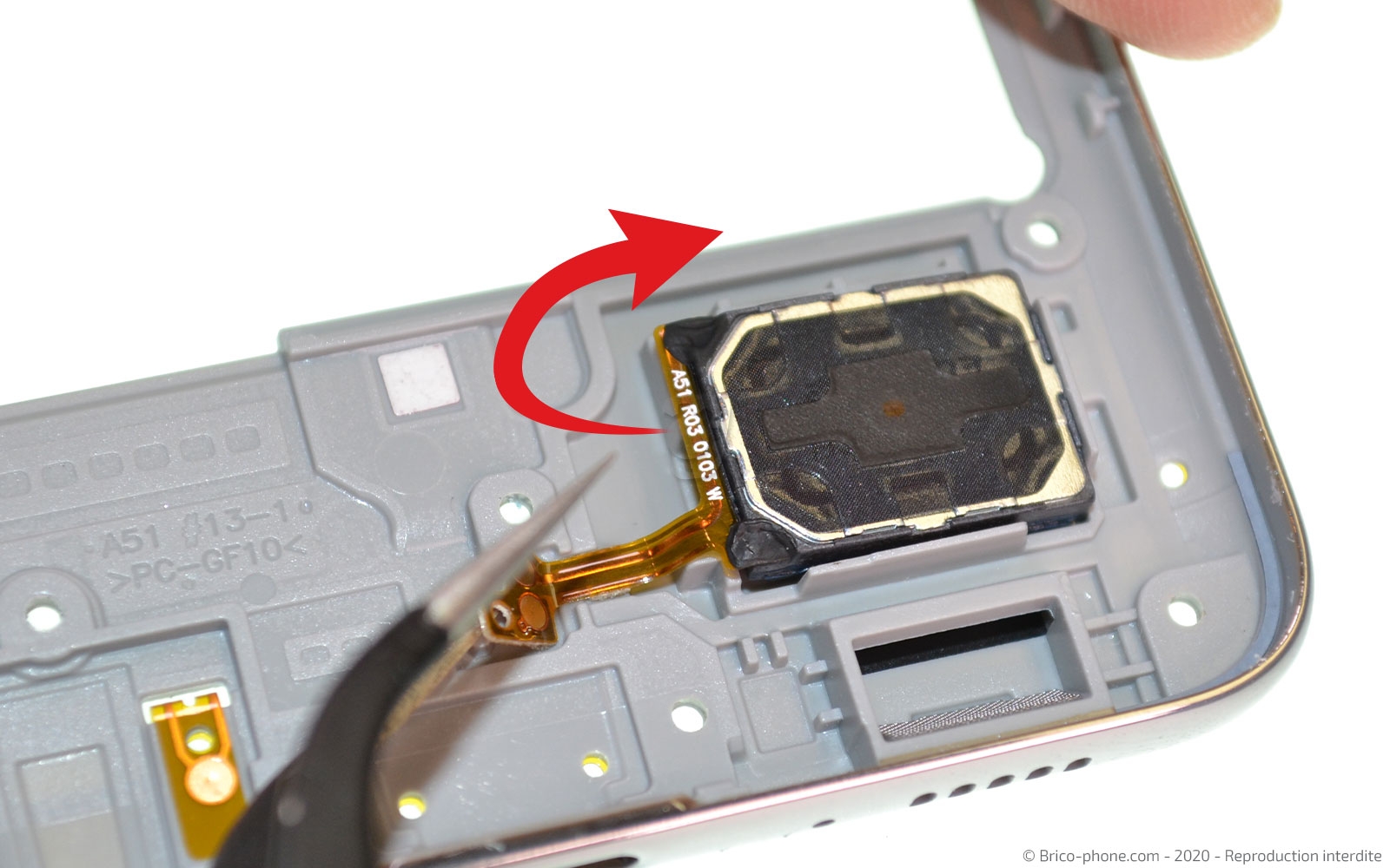 Démontage complet sur Galaxy A51 photo 3