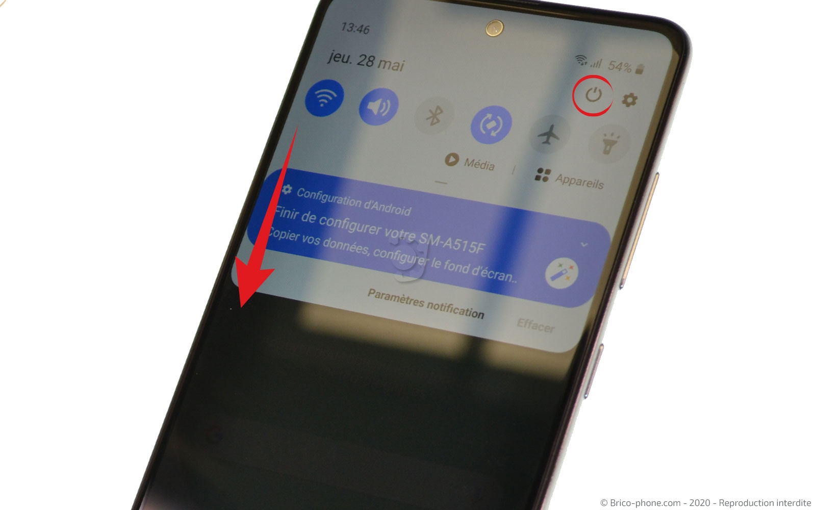Changement de batterie  sur Galaxy A51 photo 3