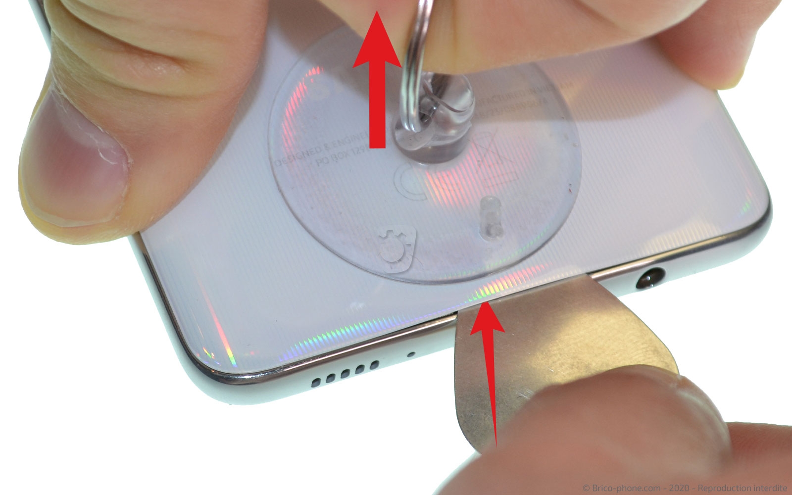 Changement de batterie  sur Galaxy A51 photo 3