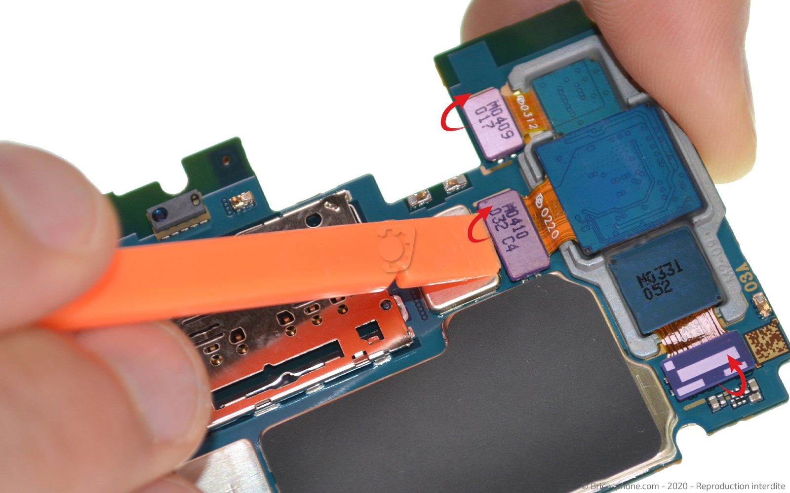 Démontage complet sur Galaxy A71 photo 4