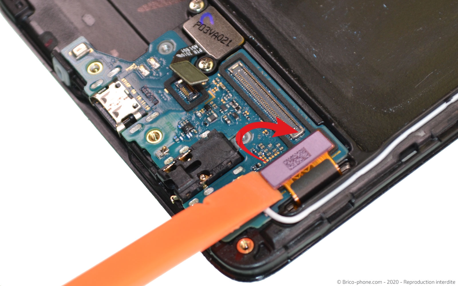 Démontage complet sur Galaxy A71 photo 2