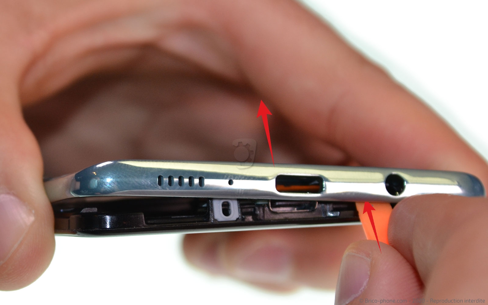 Démontage complet sur Galaxy A71 photo 3