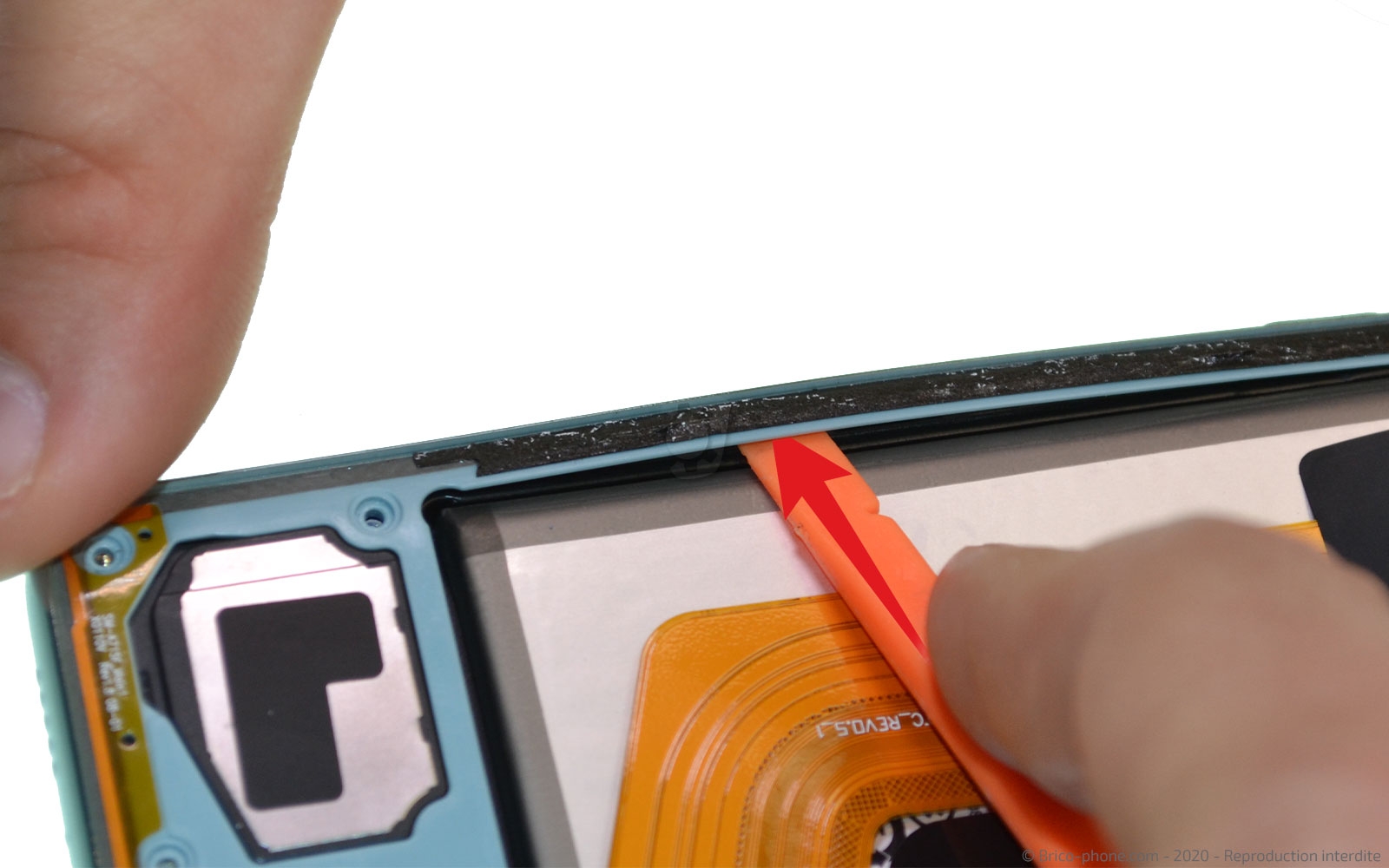 Changement du bloc écran sur Galaxy A71 photo 2