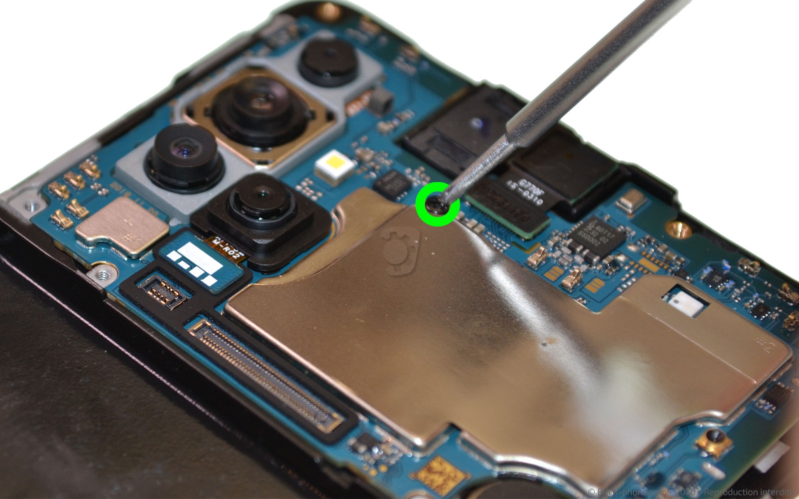 Changement du bloc écran sur Galaxy A71 photo 2