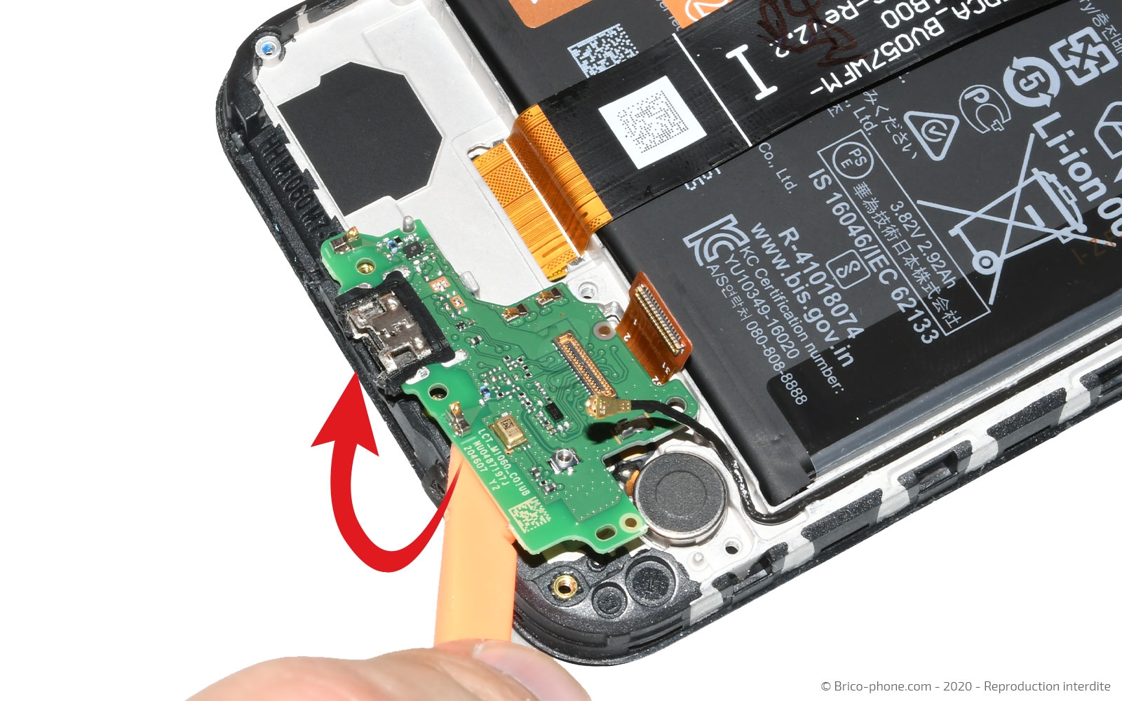 Démontage complet sur Y5 2019 photo 3