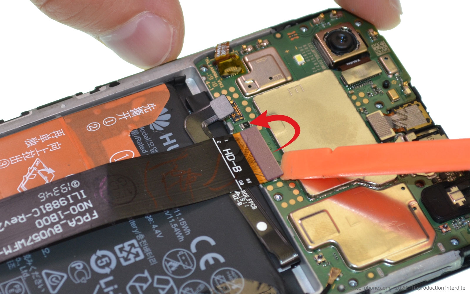 Démontage complet sur Y5 2019 photo 1