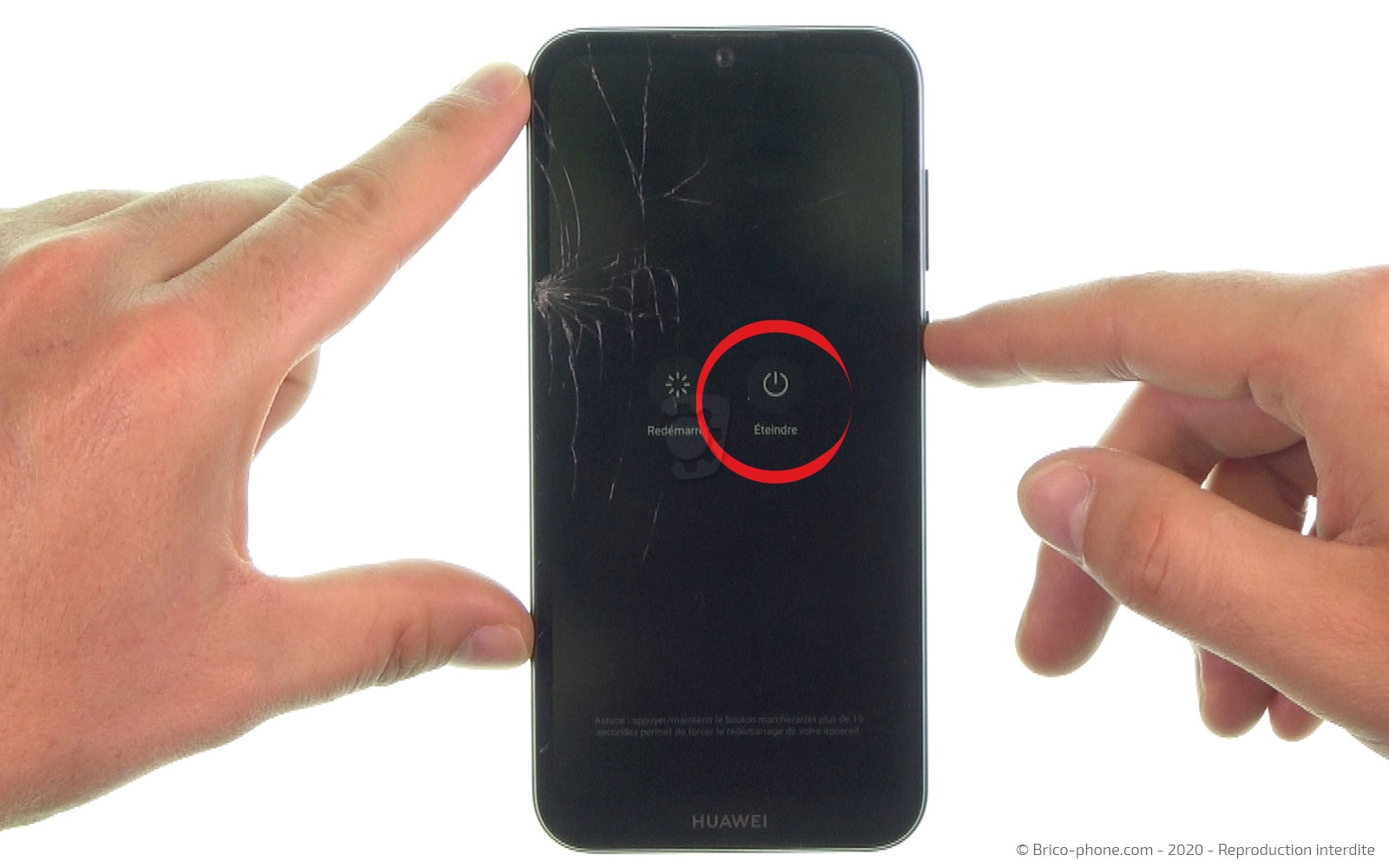 Changement de la coque arrière sur Y5 2019 photo 3