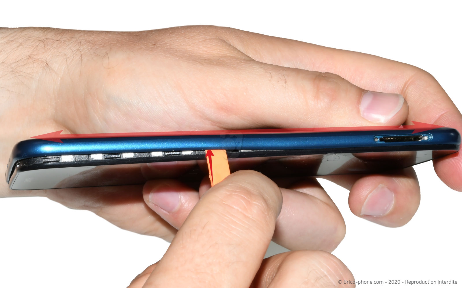 Changement de la coque arrière sur Y5 2019 photo 3