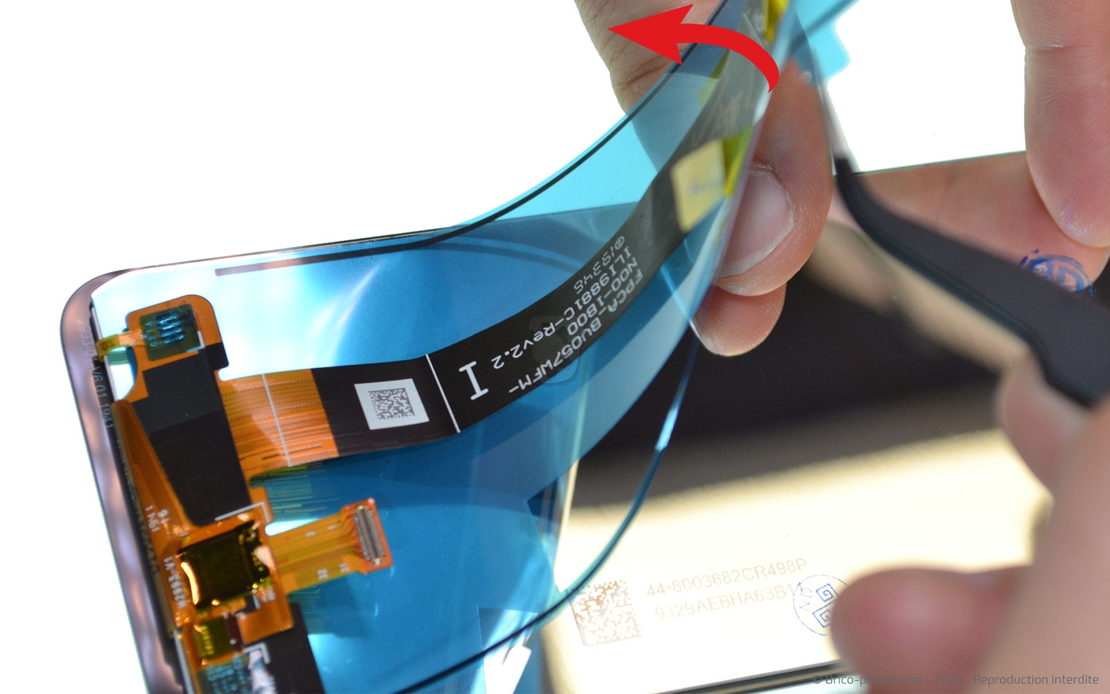 Changement de l'écran (vitre + LCD)  sur Y5 2019 photo 2