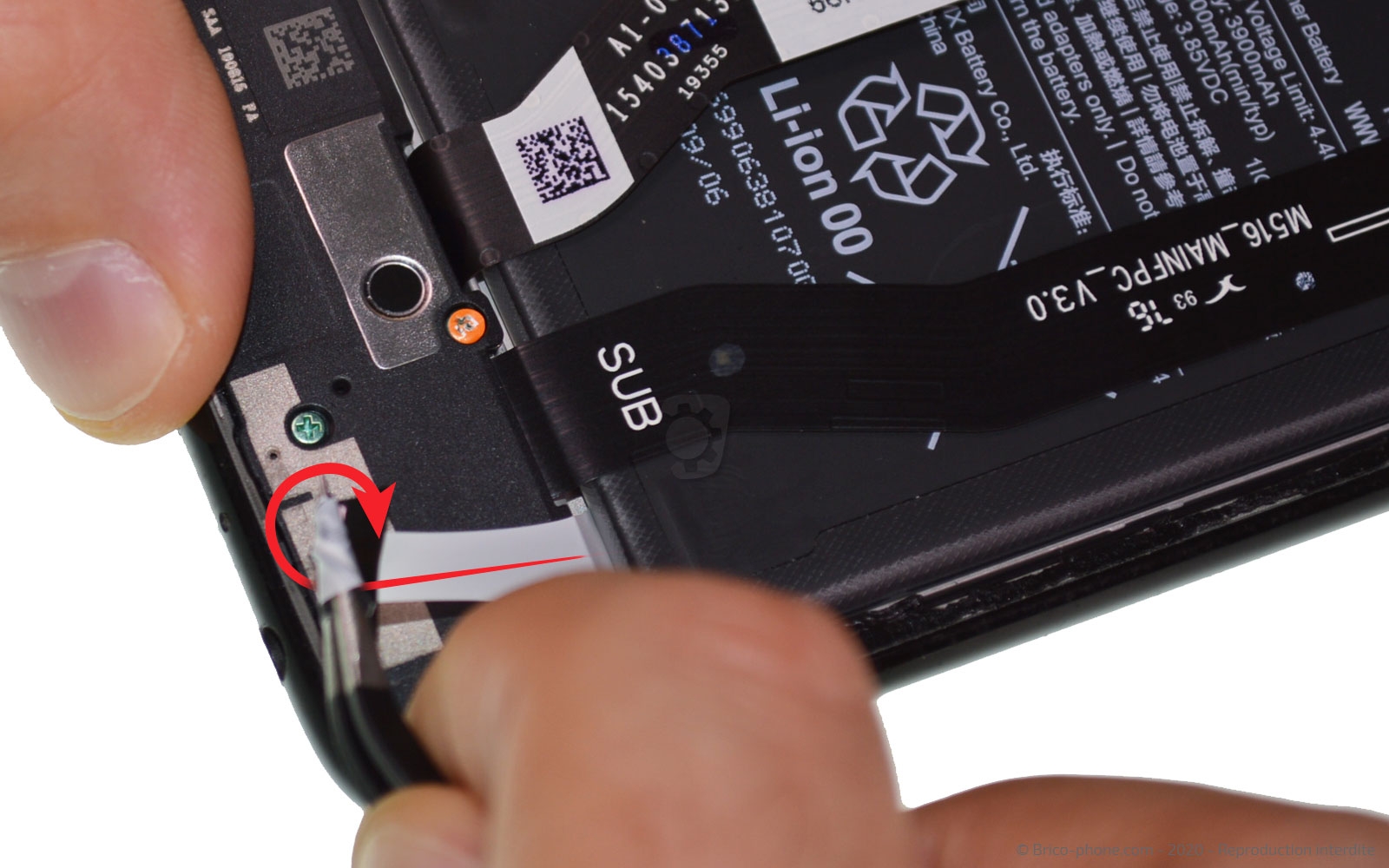 Changement de la batterie sur Redmi Note 8 photo 4