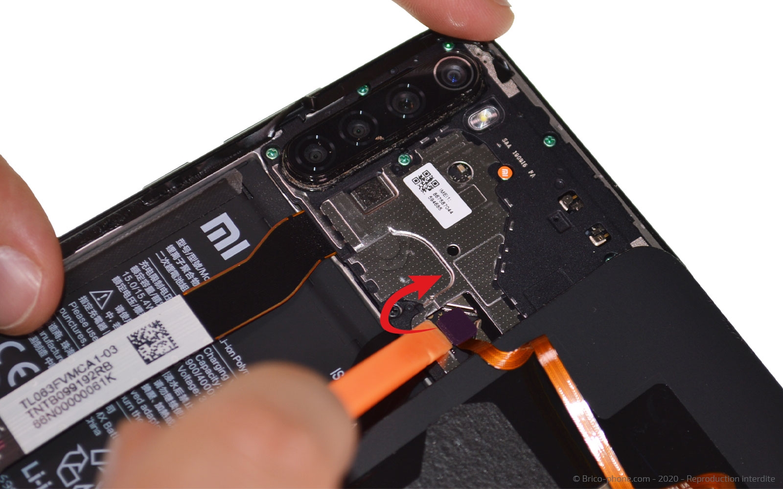 Changement du bloc écran sur Redmi Note 8 photo 4