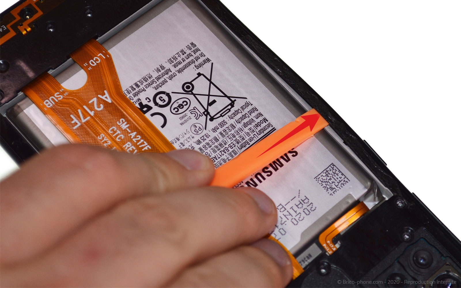 Démontage complet sur Galaxy A21s photo 2