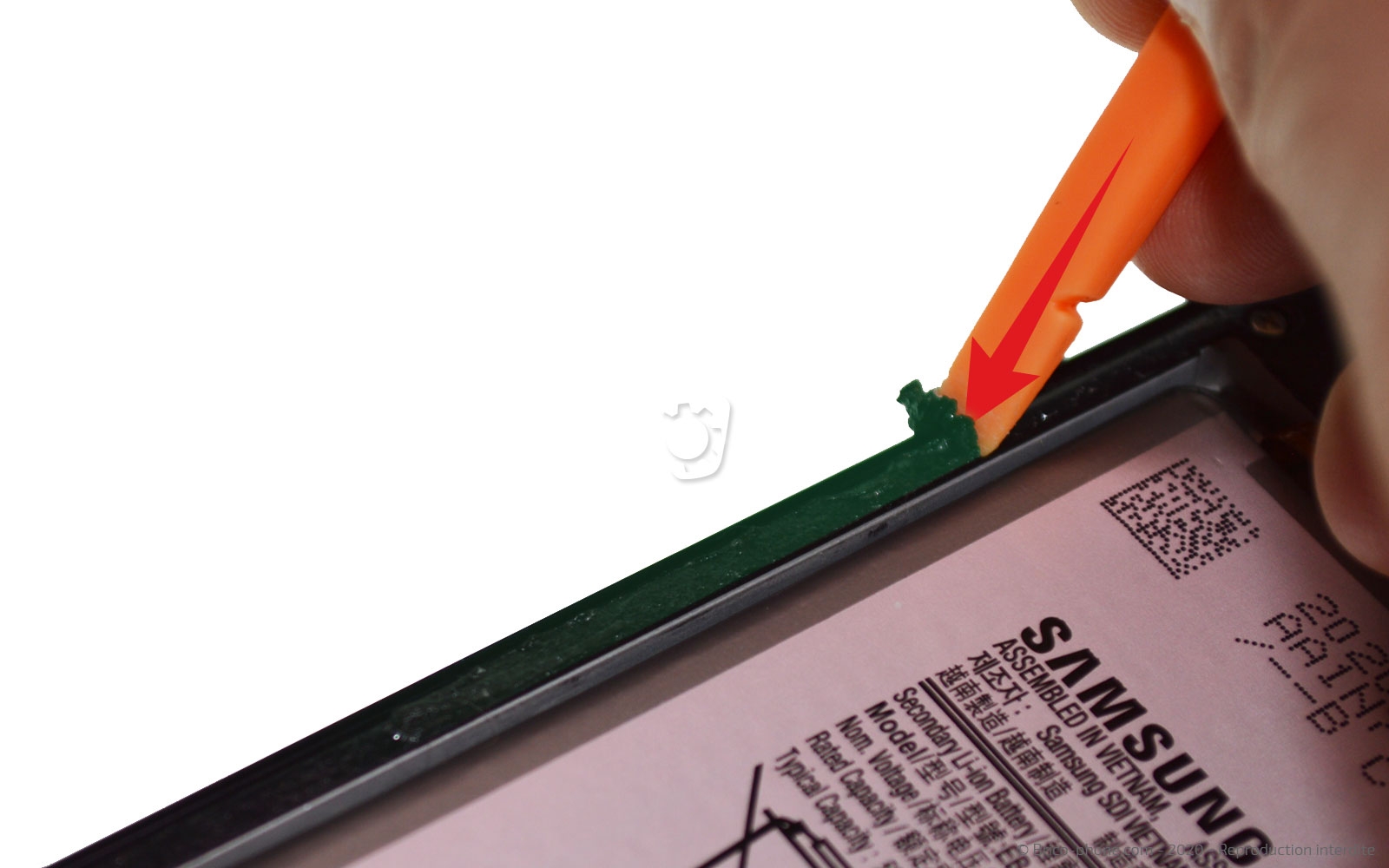 Changement du connecteur de charge sur Galaxy A21s photo 2