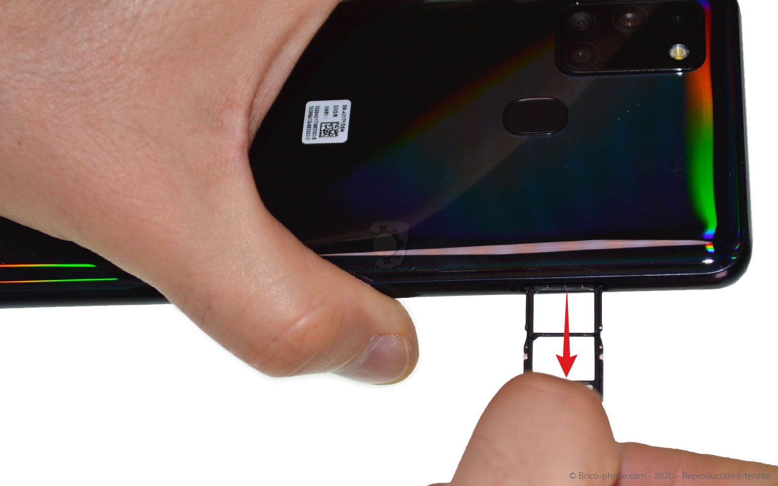 Changement du connecteur de charge sur Galaxy A21s photo 2