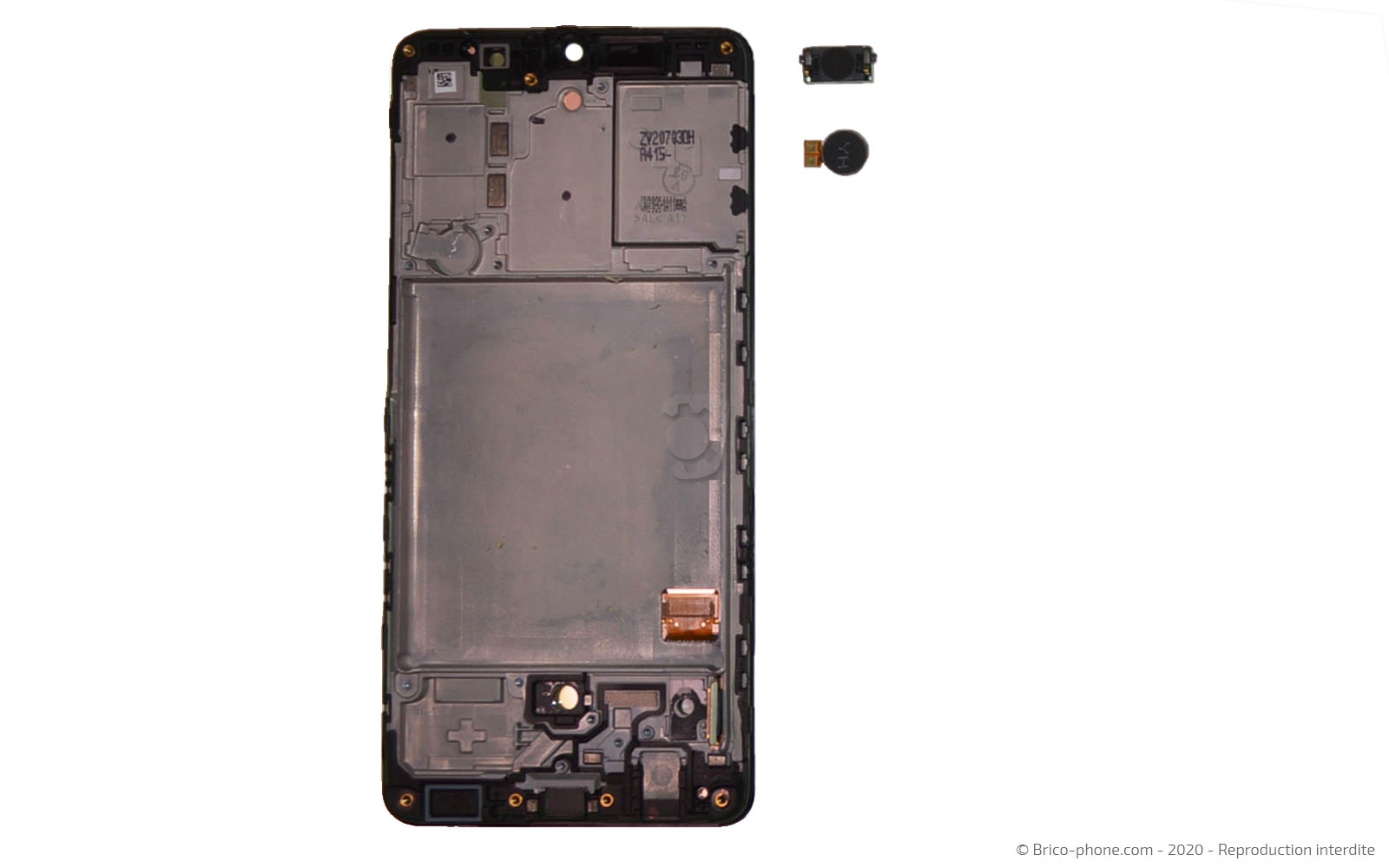 Démontage complet  sur Galaxy A41 photo 3