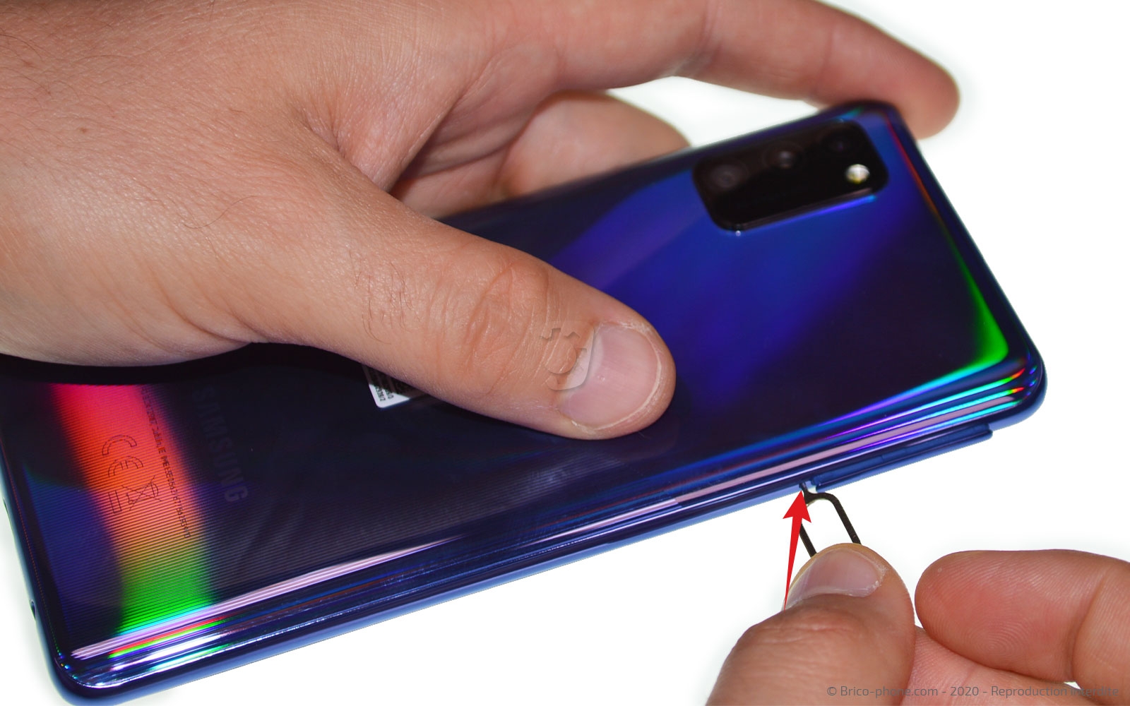 Démontage complet  sur Galaxy A41 photo 1