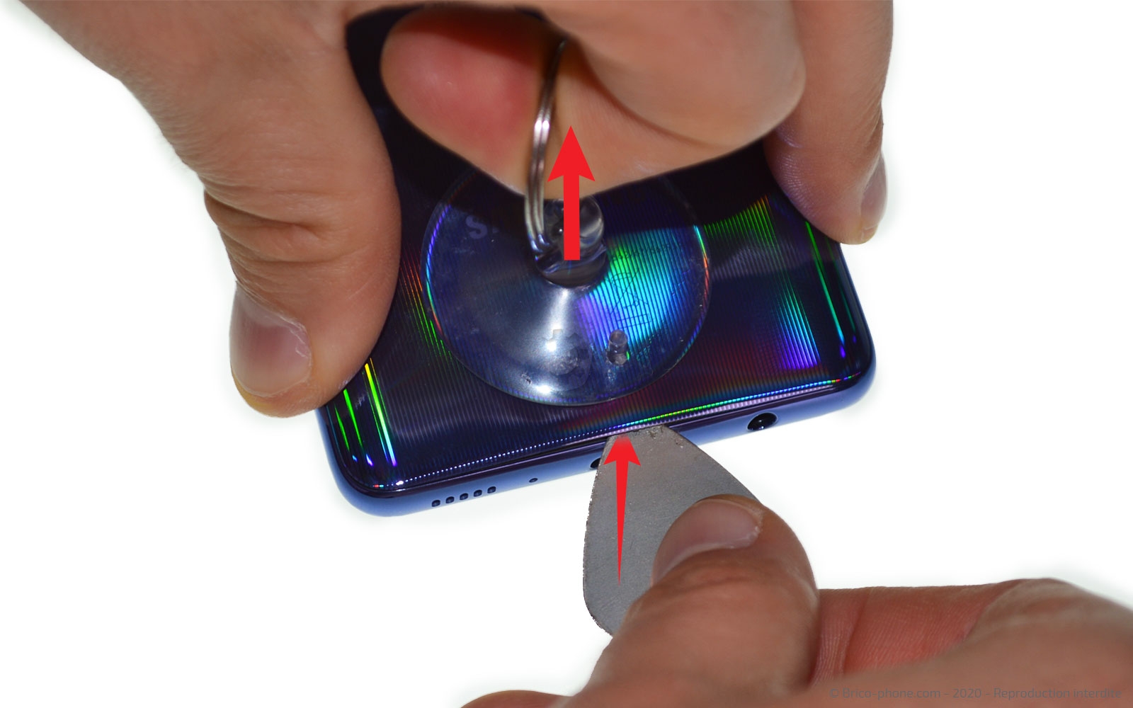 Changement de batterie sur Galaxy A41 photo 3