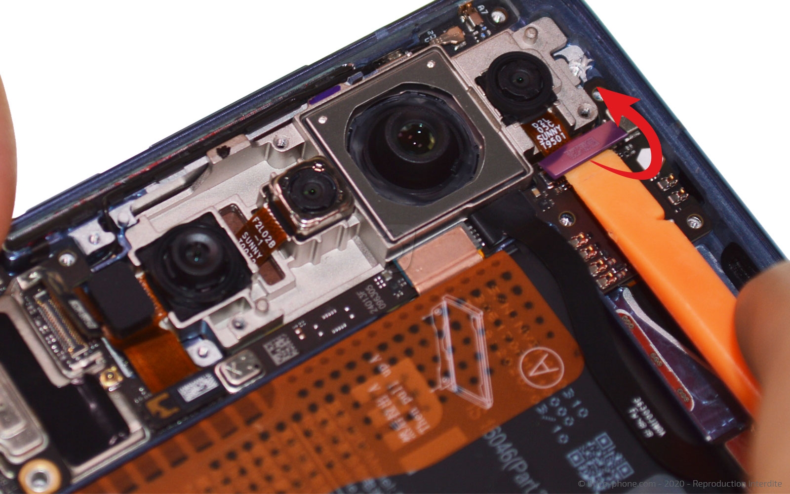 Démontage complet sur Mi 10 photo 4