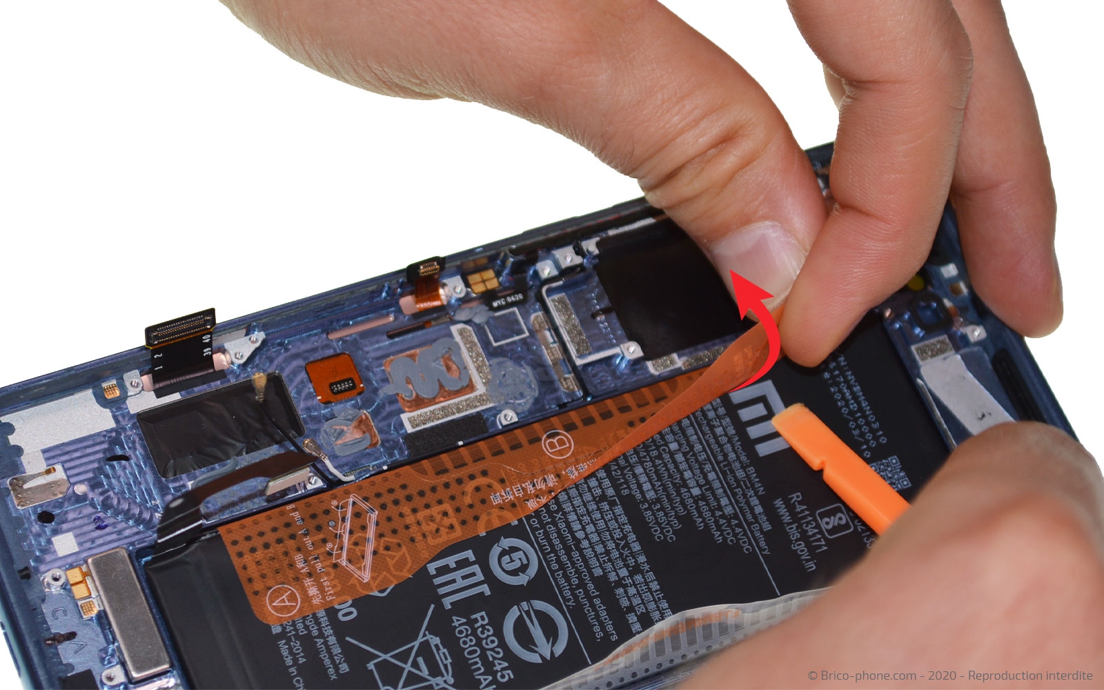 Démontage complet sur Mi 10 photo 2