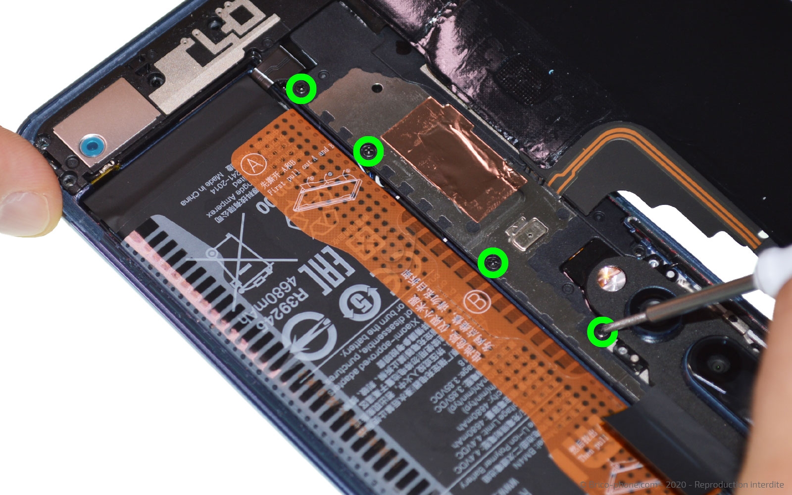 Démontage complet sur Mi 10 photo 1