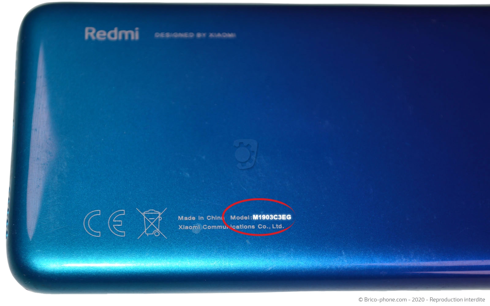 Changement de l'écran (vitre+LCD) sur Redmi 7A photo 1