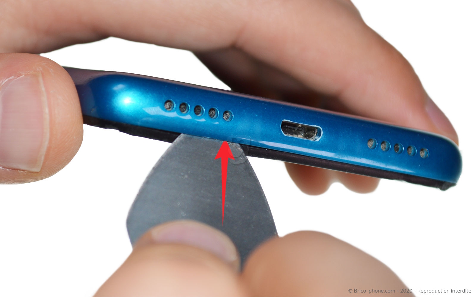 Changement de l'écran (vitre+LCD) sur Redmi 7A photo 1