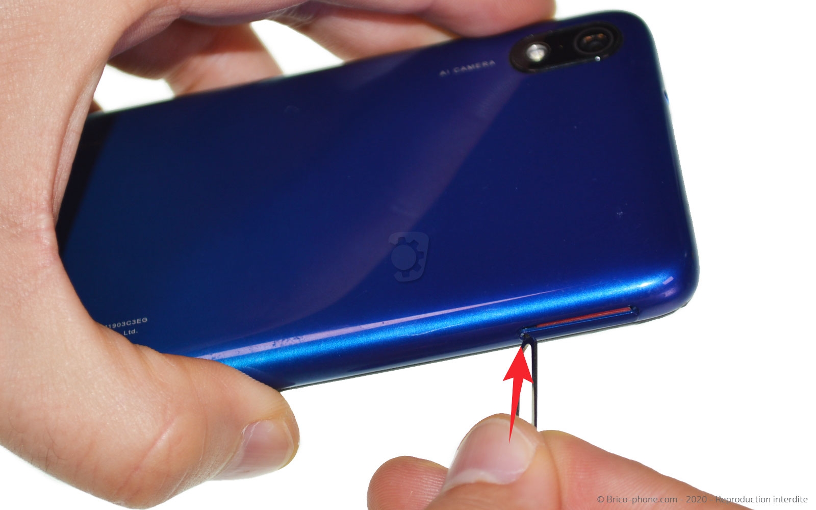 Changement de l'écran (vitre+LCD) sur Redmi 7A photo 1