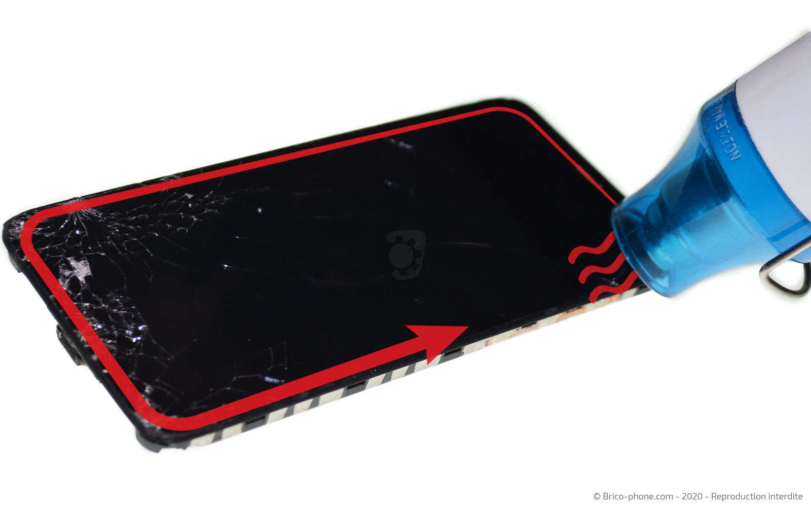 Changement de l'écran (vitre+LCD) sur Redmi 7A photo 1