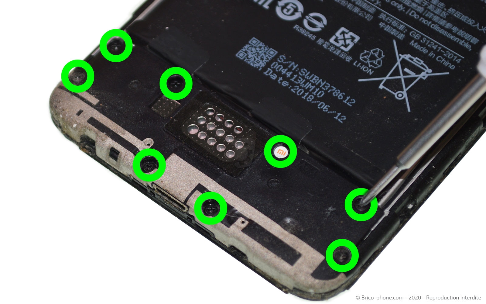 Démontage complet sur Redmi 6 photo 1