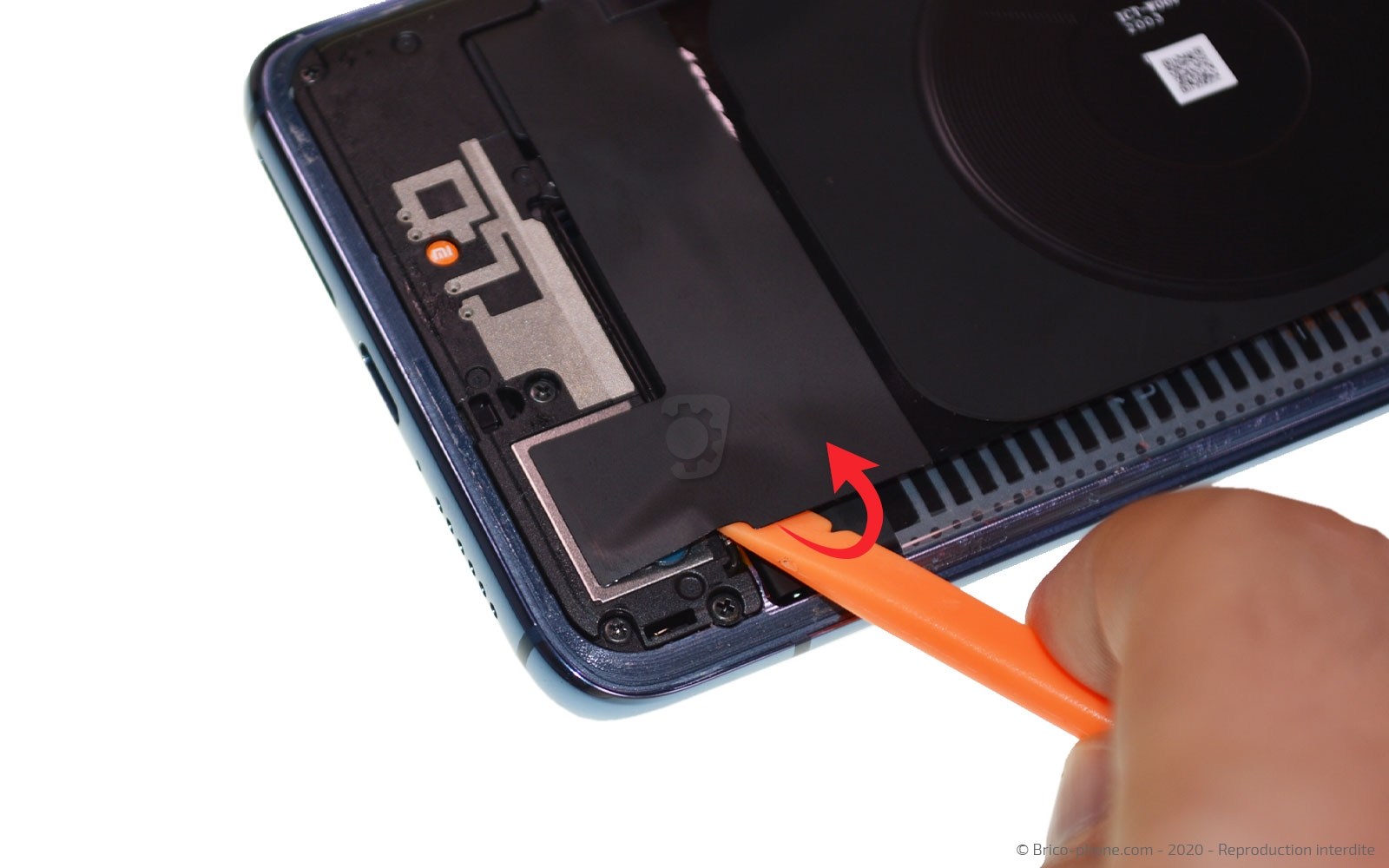 Changement de batterie sur Mi 10 photo 3