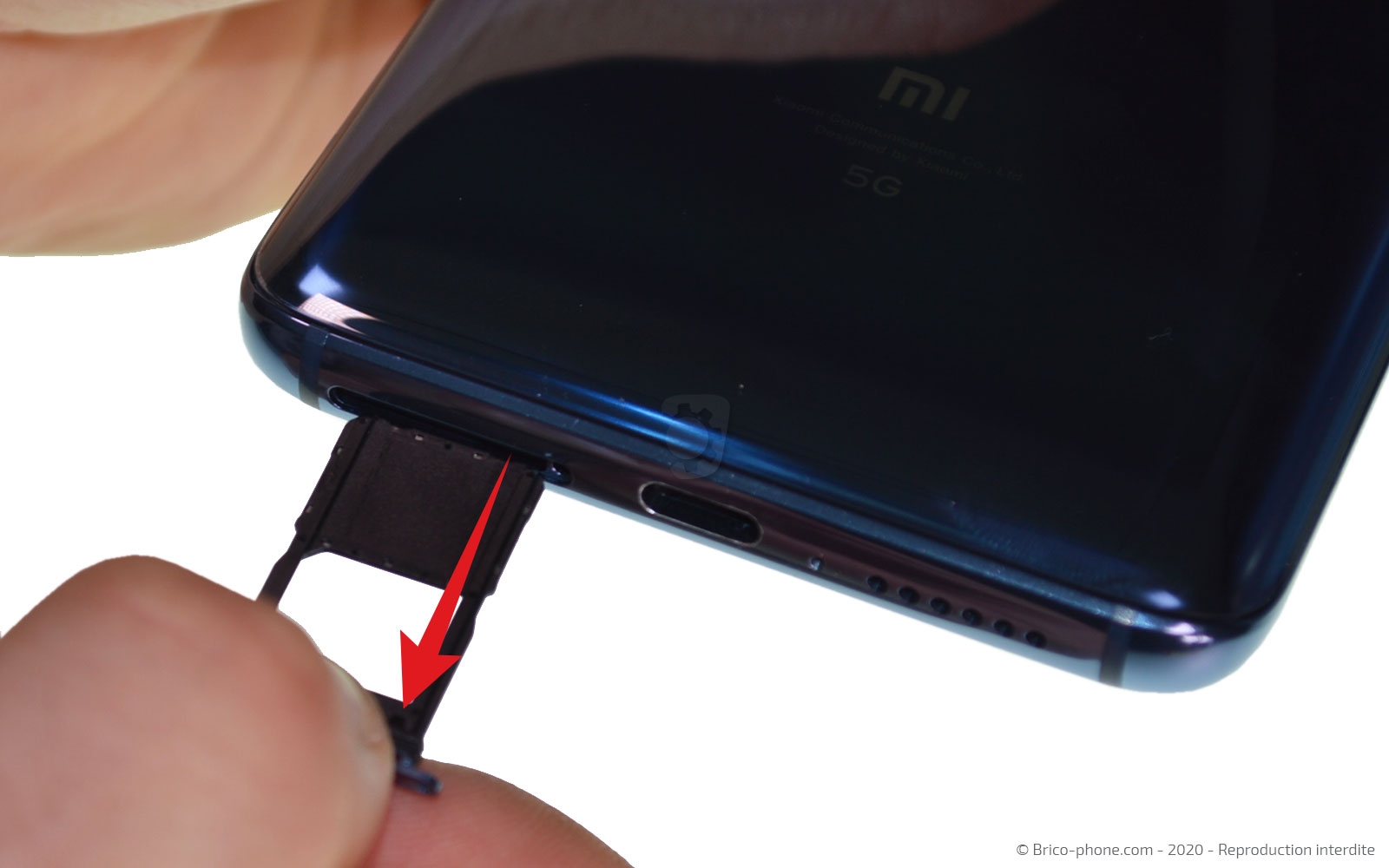 Changement de batterie sur Mi 10 photo 2